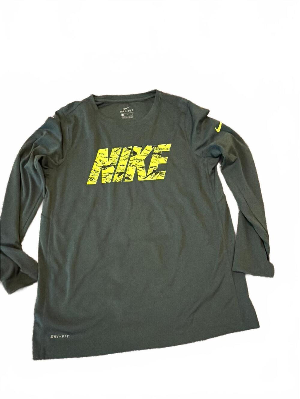 Nike Kids Long Sleeve Dri-Fit Shirt L - Athletic Performance Top